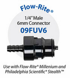 09FUV6 Flow-Rite 1/4" (6MM) MALE CONNECTOR