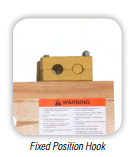 BLB-FXD-HK Battery Lifting Beam Fixed Position Hook OPTION