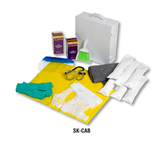 SK-CAB Battery Spill Kit in Cabinet