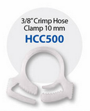 HCC500  3/8" (10MM) Crimp Hose Clamp